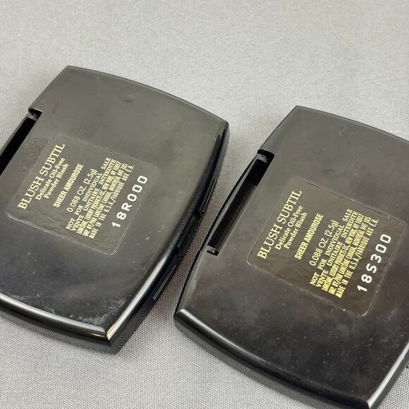 Lancome Blush Subtil Oil-Free Powder Blush Sheer Amourose - 2x Travel Size - Picture 3 of 9